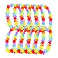 thumbnail image 4 of LOLIPPYY 12Pcs Hawaii Flowers Necklace Lightweight Floral Garland for Birthday and Hawaiian Themed Parties, 4 of 8