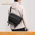 thumbnail image 2 of Cwatcun D133 Large Nylon & PVC Waterproof Camera Chest Bag - Multi-functional with Adjustable Partition Storage, Shoulder/Diagonal/Handheld Carrying, Tripod Strap, and Precise Accessory Organization, 2 of 7