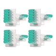 thumbnail image 4 of Conector de cable eléctrico conductor, 10 piezas 1 en 5 Conector de cable de empalme Conector de cable de salida Diseño revolucionario, 4 of 12