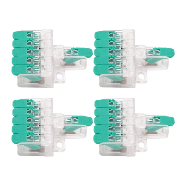 Conector de cable de empalme, 10 piezas, conector de cable de 1 en 5 salidas, conector de cable eléctrico conductor, logre más
