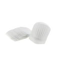 thumbnail image 1 of facefd 20x Disposable Chef Hat Cook Cap Baker Food Serving White Round 9 Inch, 1 of 2