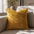 thumbnail image 5 of PryvnHome Chenille Throw Pillow Covers, Soft Slub Textured Decorative Cushion Case for Couch Bed Sofa Living Room, 45x45cm, 5 of 9
