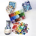 thumbnail image 1 of Diy Crystal Glass Sticker Kit, Handmade Crafting Materials With Adhesive Sheet, for Parent- Interactive Activities, Multi-colored, 1 of 9