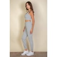 thumbnail image 3 of French Terry Cropped Tank Top  Joggers Set, 3 of 10
