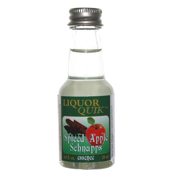 Liquor Quik Natural Schnapps Essence 20 mL (Spiced Apple Schnapps)