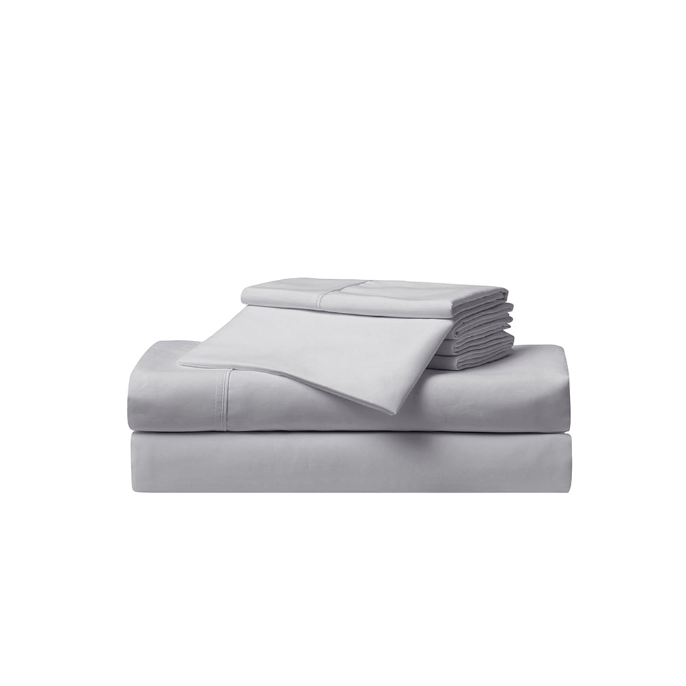 Serta So Soft 6-Piece Grey Bed Sheet Set, Full