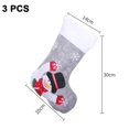 thumbnail image 2 of 3 pcs Led Navidad Colgante Medias Led Bordado Navidad Elf Muñeco de Nieve Calcetín Santa Claus Bolsa de Regalo con Nombre Personalizado En Whit Afortunado Sencillez, 2 of 5