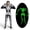 Girls, variant on Joyfy Glow in the Dark Skeleton Costume for Kids Halloween Dress Up Party Role Playing Cosplay