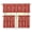 Gingerbread Man-Red, variant on Yuyamidu Christmas Kitchen Curtains and Valances 3 Panel Sets Soft Bathroom Window Curtain with Rod Pocket Easy to Install Contemporary Trendy Valances