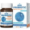 Raw Probiotics for Women & Men, 100 Billion CFU Vegan Probiotic Supplement, 36 Strains with Digestive Enzymes & Organic Prebiotics Supplement, 60 Capsules