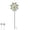 B-1pcs, variant on Garden Decor Wind Spinners, Small Waterproof Metal Pinwheels Wind Spinner,Windmill Garden Stake ,Outdoor Rotating Wind for Yard and Garden Patio Decoration 37.4 * 9.45inches (B-1pcs)
