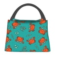 thumbnail image 1 of Balery Colorful Crab Bolsa de Aislamiento Portátil – Bolsa de Almuerzo con Forro de Aluminio Mejorado, Funda Impermeable y Fácil de Limpiar para Picnic y Caja de Almuerzo, 1 of 6
