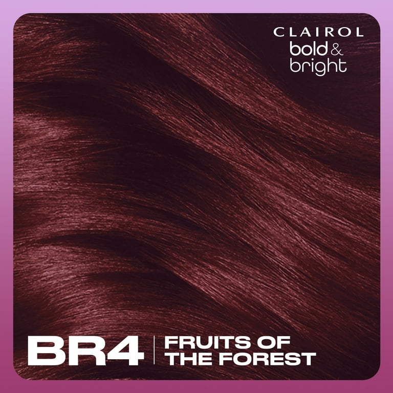 Clairol Bold & Bright Permanent Hair Color Creme, BR4 Fruits of