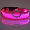 thumbnail image 5 of Nylon LED Night Safety Flashing Glow In The Dark Dog Leash Dogs Luminous Fluorescent Pet Dog Collar, 5 of 10