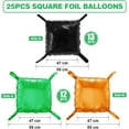 thumbnail image 2 of Black Orange Green Foil Balloon Wall,25Pcs Double Sided Balloons Backdrop Helium Polyester Balloon Tunnel Arch Garland Kit for Halloween Birthday Bridal Anniversary Baby Shower Party Decorations, 2 of 15