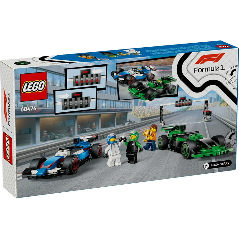 LEGO City F1 Grid with VCARB & Sauber Race Cars 60474 - Walmart.com