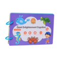 thumbnail image 2 of figatia Reusable Sticker Book Activity Binder Book Brain Teaser Removable for Kids Girls 2, 2 of 9