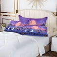 thumbnail image 6 of GZHJMY Funny Halloween Costume Party Pillowcase Plush Pillowcase for Hair and Skin, Soft Standard Size Pillow Cases Zippered Queen Pillow Case Set of 1-20x40in Home Decor, 6 of 7
