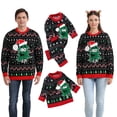 thumbnail image 5 of GYRATEDREAM Matching Family Christmas Sweaters Ugly Knit Pullover Cute Long Sleeve Crew Neck Xmas Holiday Jumper for M Dad, 5 of 10