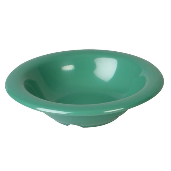 Excellante Color Green Melamine Dinnerware Collection 6 Inch Salad Bowl - 8 Oz, Comes in Dozen