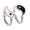 thumbnail image 1 of anillos abiertos ajustables vintage, anillo chino llamativo, anillo a juego, joyería para pareja, regalo., 1 of 6