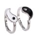 thumbnail image 1 of anillos abiertos ajustables vintage, anillo chino llamativo, anillo a juego, joyería para pareja, regalo., 1 of 6