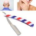 thumbnail image 4 of Maquinilla De Afeitar De Peluquero, Maquinilla De Afeitar De Borde Recto Fácil De Maniobrar Multifuncional Para El Hogar Para Barbería ANGGREK Otros, 4 of 8