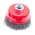 thumbnail image 4 of vortess Crimped Wire Cup Brush for Angle Grind Replacement Accessories with Threaded for M14 75MM, 4 of 9