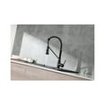 thumbnail image 5 of Elegant Lighting Yara Single Handle Pull Down Sprayer Kitchen Faucet In Matte Black, 5 of 6