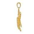 thumbnail image 2 of 14k Lobster Pendant, 2 of 3