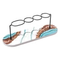 thumbnail image 2 of Modern Bathroom Toothbrush Holders With Quick Dry Diatom Mud Tray - 4 Slots Storage Rack For Tooth Cup Shaver Soap Deals Of The Day Clearance, 2 of 8