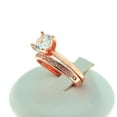 thumbnail image 4 of Envy Wedding Ring Set for Women 1.25Ct Solitaire Engagement Matching Band Ginger Lyne Collection, 4 of 8