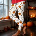 thumbnail image 2 of Gym Clothes for Woman Graphic‑Print High‑Waist‑Stretchy 7‑Length Slim‑Fit Workout Pants Fitness Clothing L, 2 of 4