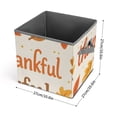 10.6in Folding Storage Box Solid Material Handle On Both Sides For Easy ...