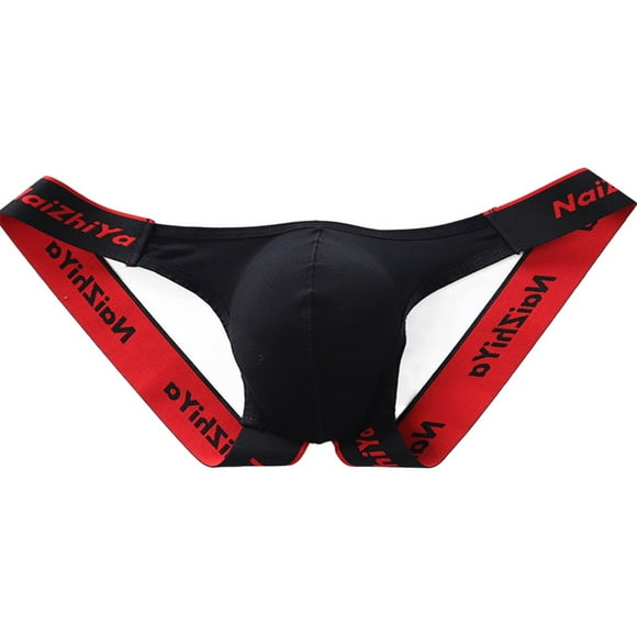 SUTENGDA Mens Jockstrap Breathable Underwear Backless Briefs Underpants Thong Panties Hot