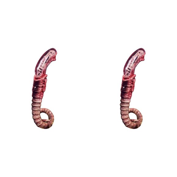 (2-Pack) Rinsvye Alien Facehugger Prop Toy Games Girl 5 Years Female Xenomorph Facehugger Halloween Toys Girl Ironing Board Chestburster Prop