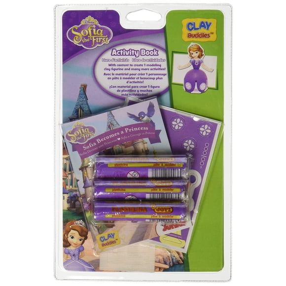 Pack Clay Buddies Giromax Sofía la Primera 3 barras