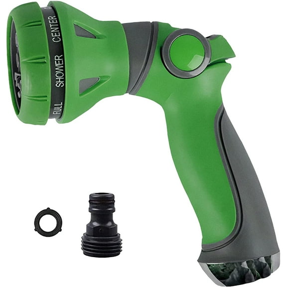Midas Hydro Garden Hose Sprayer Nozzle - Heavy Duty Water Hose Sprayer Nozzle - 8 Settings