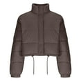 thumbnail image 5 of SDNall Women's Warm Short Down Jacket - Casual Padded Coat for Winter, 5 of 5