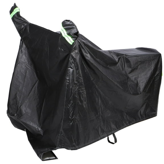 SWETRACE Motorcycle Sunshade Cover Black 1Set 57.3X46.9X0.1In