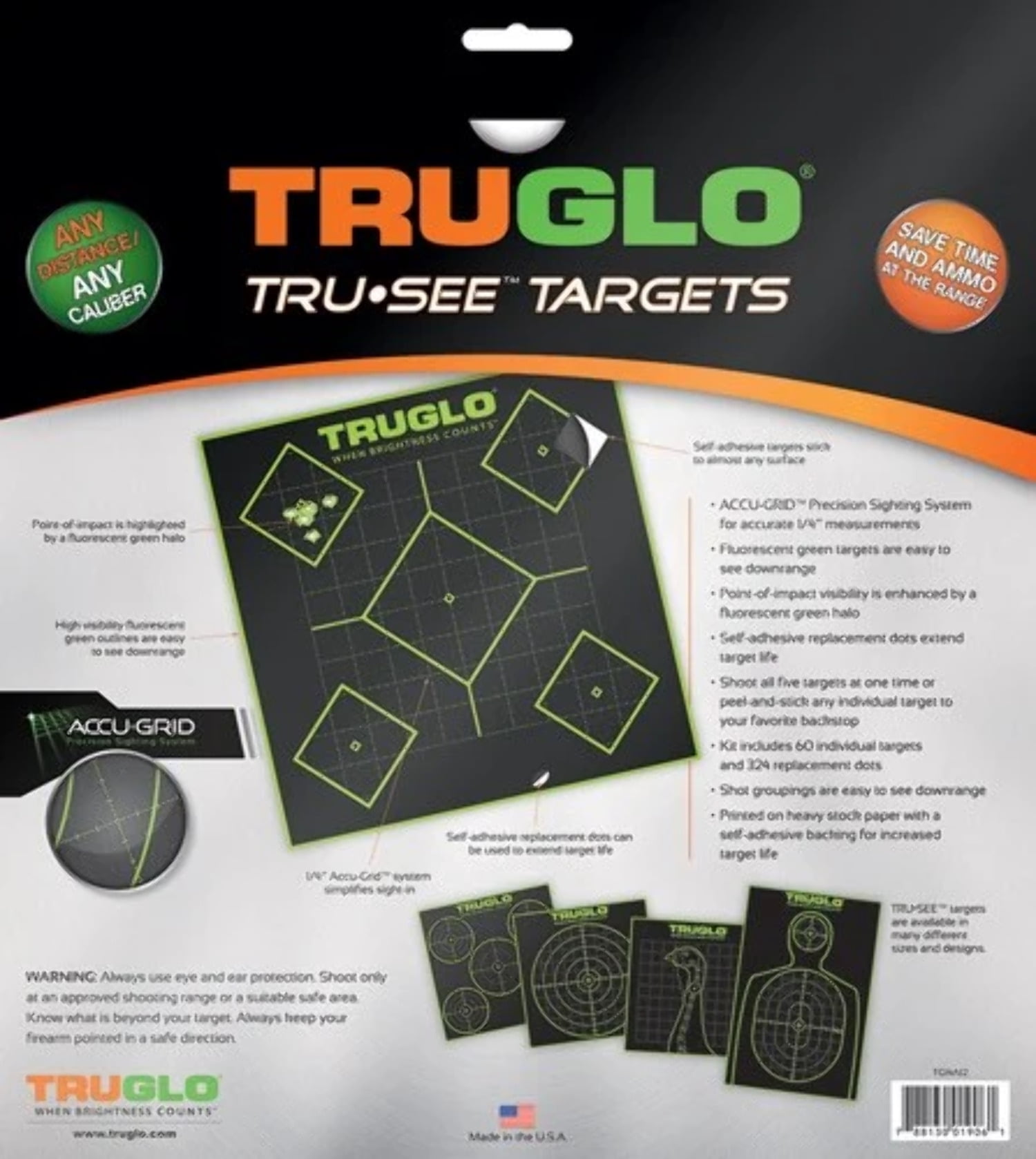 Truglo 5 Diamond Target 12x12