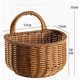 thumbnail image 3 of Hanging Wicker Basket Hand-Woven Wood Storage Basket Hanging Fruit Basket Storage Decorative Basket Fruit And Vegetable Storage For Garden Home, 3 of 6