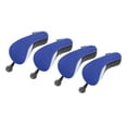 thumbnail image 2 of 4Pcs Thick Golf Hybrid Headcovers Interchangeable No. Tag Head Cover Golf Accs Blue, 2 of 8