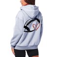 thumbnail image 5 of Women's Fashionable Rugby Printed Zipper Long Sleeved Pocket Drawstring Casual Sports Hoodie (11), 5 of 5