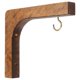 thumbnail image 1 of 2Pcs Hanging Hook for Plants Wooden Plant Bracket Wall Mount Plants Hanger Flowerpot Bracket, 1 of 3