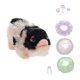 thumbnail image 5 of Muñeca Reborn, adorable mini cerdito realista, regalo de cumpleaños ideal, mascota para juegos de rol, Blanco y negro, 5 of 9