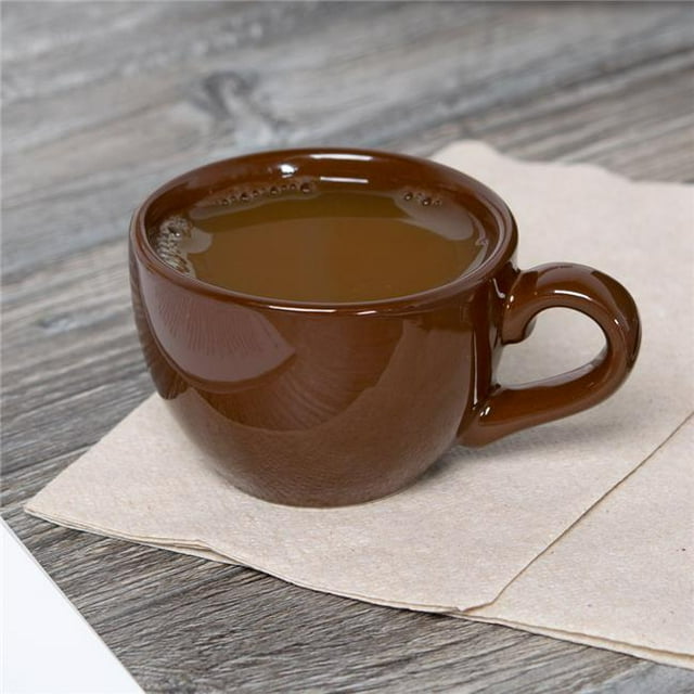 Tuxton DMF-0301 3 oz Cappuccino Tasse-Acajou - 2 Douzaines