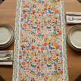 thumbnail image 5 of Table Runners 60 Inches Long Dress Scarves, Boho Beige Flowers Farmhouse Kitchen/Dining Table Runner, Small Coffee Tablerunners, Spring Abstract Watercolor Floral Leaf 13x60 Inch, 5 of 9