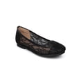 thumbnail image 1 of New Girls Little Angel Britt-964E Lace Mesh Capped Toe Ballet Flat, 1 of 5