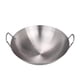thumbnail image 2 of Sartén Wok de Acero Inoxidable Sartén para Saltear Utensilios de Cocina Hogar Olla de Cocina Liviana Sartén Profunda para Freír Carne Cocer 38 centímetros, 2 of 8